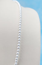 Load image into Gallery viewer, Petite Pearl Necklace - Sterling Silver