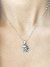 Load image into Gallery viewer, Silver Fish Pendant &amp; Chain - Sterling Silver