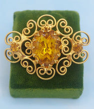 Load image into Gallery viewer, Citrine Color Pin