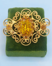 Load image into Gallery viewer, Citrine Color Pin