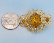Load image into Gallery viewer, Citrine Color Pin