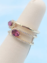 Load image into Gallery viewer, Pink Tourmaline Ring - 14K Yellow Gold