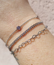 Load image into Gallery viewer, Heart Link Chain Bracelet