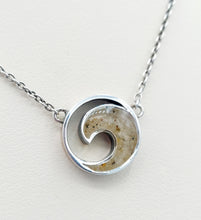 Load image into Gallery viewer, Cape Cod Beach Sand Wave Necklace - Dune Jewelry