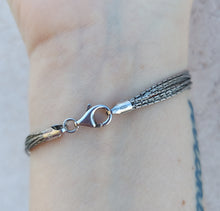 Load image into Gallery viewer, Multi Strand Sterling Silver Bracelet