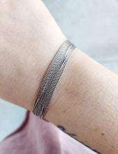 Load image into Gallery viewer, Multi Strand Sterling Silver Bracelet