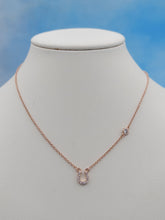 Load image into Gallery viewer, Lucky Horseshoe with CZ Necklace - Chloe &amp; Lois