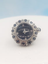 Load image into Gallery viewer, Chamilia Time Watch Bead Black with CZs