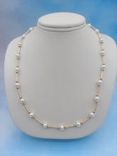 Load image into Gallery viewer, Pearl Necklace - 14K Yellow Gold