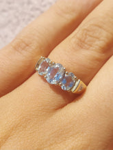 Load image into Gallery viewer, Blue Topaz Estate Ring - 14k Gold