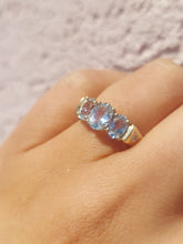 Load image into Gallery viewer, Blue Topaz Estate Ring - 14k Gold