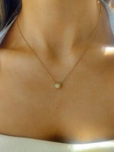 Load image into Gallery viewer, Opal Bezel Necklace - 14K Yellow Gold - Marie's Custom Design