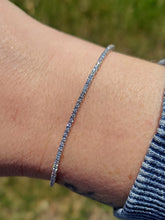 Load image into Gallery viewer, Lab Diamond Tennis Bracelet - 14K White Gold
