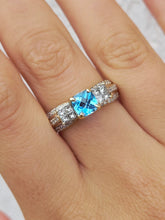 Load image into Gallery viewer, Blue Topaz Ring - 10k Ring