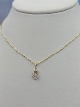 Load image into Gallery viewer, Diamond "S" Initial &amp; Razza Chain - 14K Yellow Gold