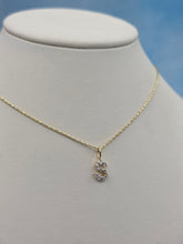 Load image into Gallery viewer, Diamond "S" Initial &amp; Razza Chain - 14K Yellow Gold