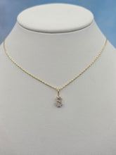 Load image into Gallery viewer, Diamond "S" Initial &amp; Razza Chain - 14K Yellow Gold