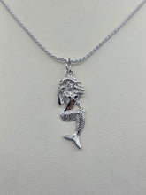 Load image into Gallery viewer, Mermaid Necklace - Sterling Silver