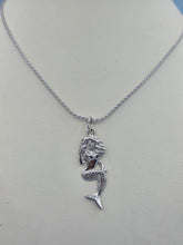 Load image into Gallery viewer, Mermaid Necklace - Sterling Silver