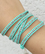 Load image into Gallery viewer, Mint Chan Luu Wrap Bracelet