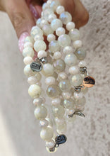 Load image into Gallery viewer, Moonstone &amp; Beige Crystal TJazelle &amp; Marie's Limited Edition Bracelet (Vaca Vibes)