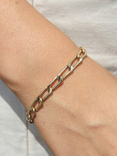 Load image into Gallery viewer, Open Link Italian Bracelet- 14K Gold Bracelets