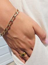 Load image into Gallery viewer, Open Link Italian Bracelet- 14K Gold Bracelets