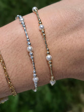 Load image into Gallery viewer, Pearl Tube Beaded Bracelet- Our Whole Heart