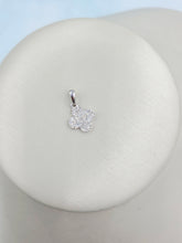 Load image into Gallery viewer, Diamond Clover Quatrefoil Charm - 14K White Gold
