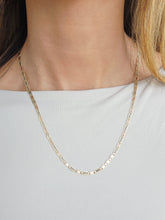 Load image into Gallery viewer, Tri Color Gold Valentino Chain - 14K Gold