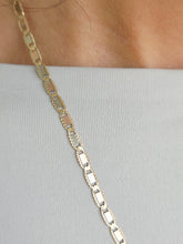 Load image into Gallery viewer, Tri Color Gold Valentino Chain - 14K Gold
