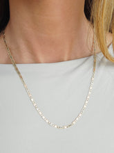 Load image into Gallery viewer, Tri Color Gold Valentino Chain - 14K Gold