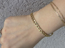 Load image into Gallery viewer, 8” Gold Link Bracelet - 14k Yellow Gold
