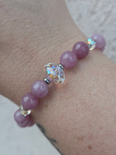 Load image into Gallery viewer, Erin Lavender Rose Quartz Beaded Bracelet - Stash