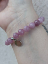 Load image into Gallery viewer, Erin Lavender Rose Quartz Beaded Bracelet - Stash