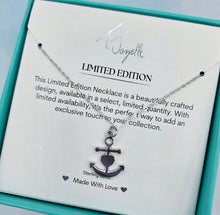 Load image into Gallery viewer, Faith. Hope. Love Sterling Silver Charm Necklace  - TJazelle