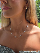 Load image into Gallery viewer, Mother of Pearl Clovers Necklace - Our Whole Heart *Retired Style*