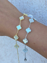 Load image into Gallery viewer, Little Lucky Clover Bracelet - Child/Petite