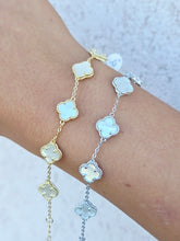 Load image into Gallery viewer, Little Lucky Clover Bracelet - Child/Petite