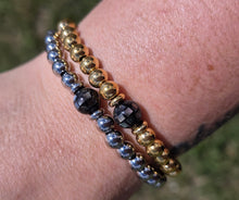 Load image into Gallery viewer, Black Shell Cape Bracelet - TJazelle Limited Edition