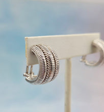 Load image into Gallery viewer, Judith Ripka Silver Earrings  - Estate