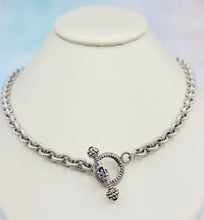 Load image into Gallery viewer, Judith Ripka Toggle Necklace - Estate