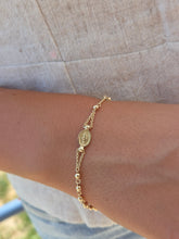 Load image into Gallery viewer, Italian Beaded Religious Rosary Style Bracelet