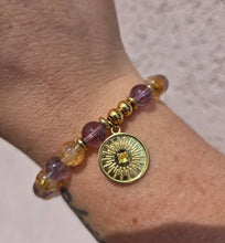 Load image into Gallery viewer, 'You Are My Sunshine' Gold Charm Bracelet - TJazelle