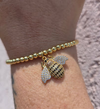 Load image into Gallery viewer, Queen Bee Charming Bracelet -Love Lisa