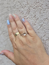 Load image into Gallery viewer, 14K Yellow Gold Marquise Peach Morganite and Diamond Ring - Marie's Custom Design