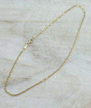 Load image into Gallery viewer, 11.5” Gold Anklet - 14k Gold