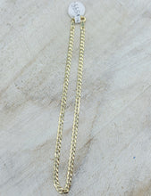 Load image into Gallery viewer, Cuban Curb Anklet - 14K Yellow Gold