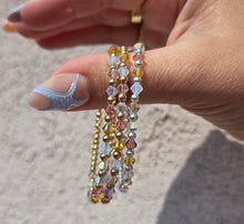 Load image into Gallery viewer, "Georgia Peach" Crystal Bracelet  - Marie's Exclusive Our Whole Heart