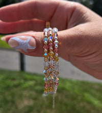 Load image into Gallery viewer, "Georgia Peach" Crystal Bracelet  - Marie's Exclusive Our Whole Heart
